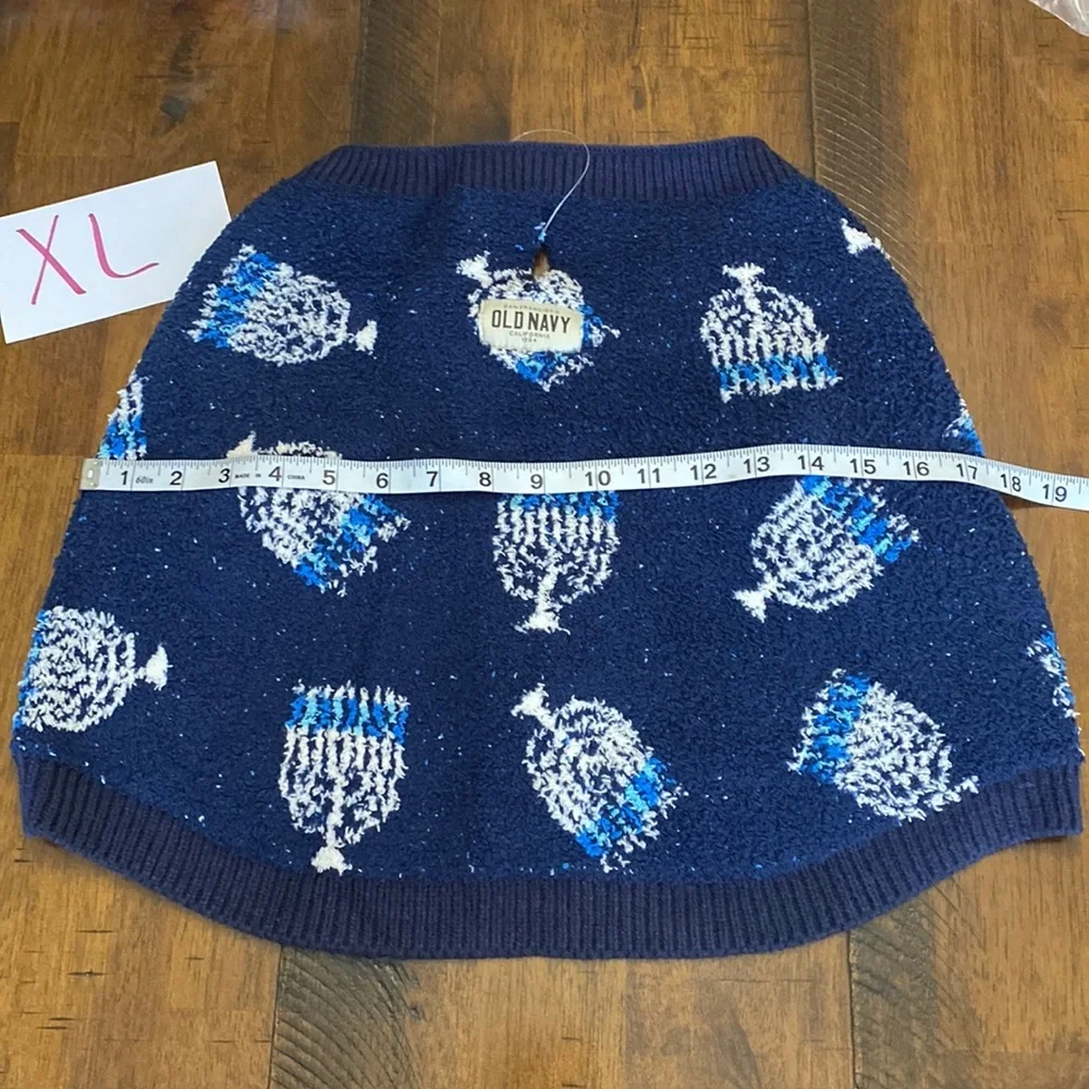 Cozy-Knit Patterned Sweater for Pets